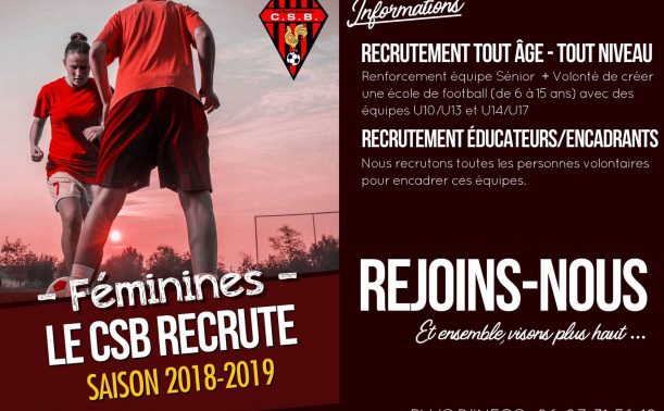 recrutement football